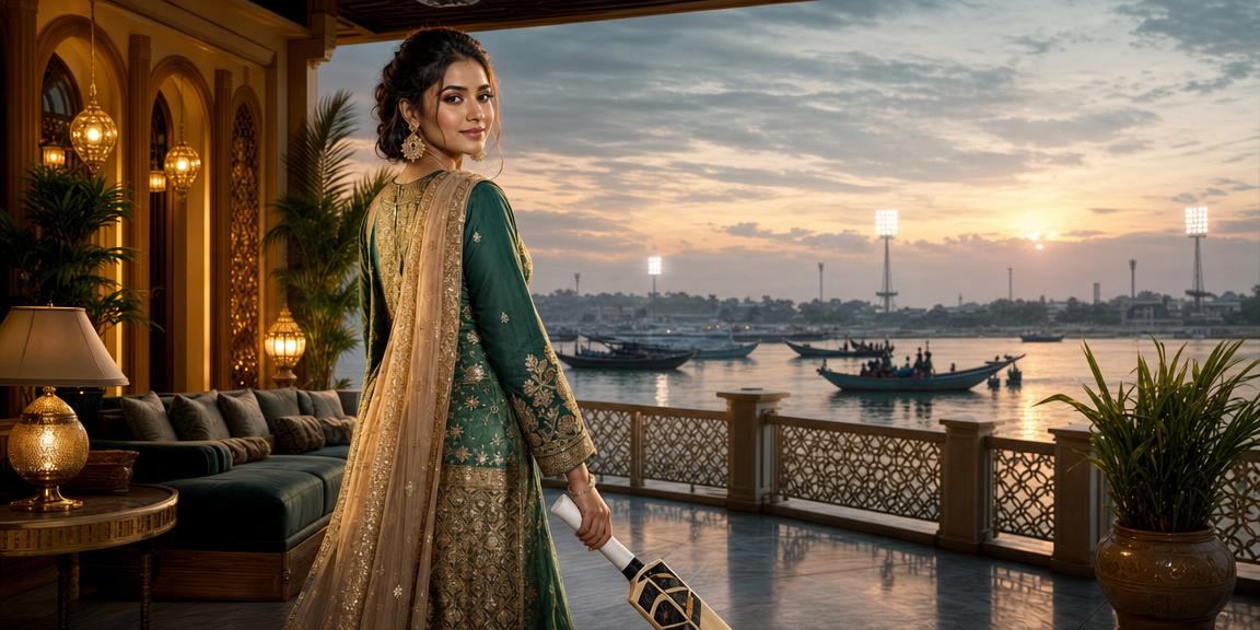 বরিশালে ঈদ উৎসবে ক্রিকেট বেটিং উপভোগ করছেন একজন তরুণ বেটার